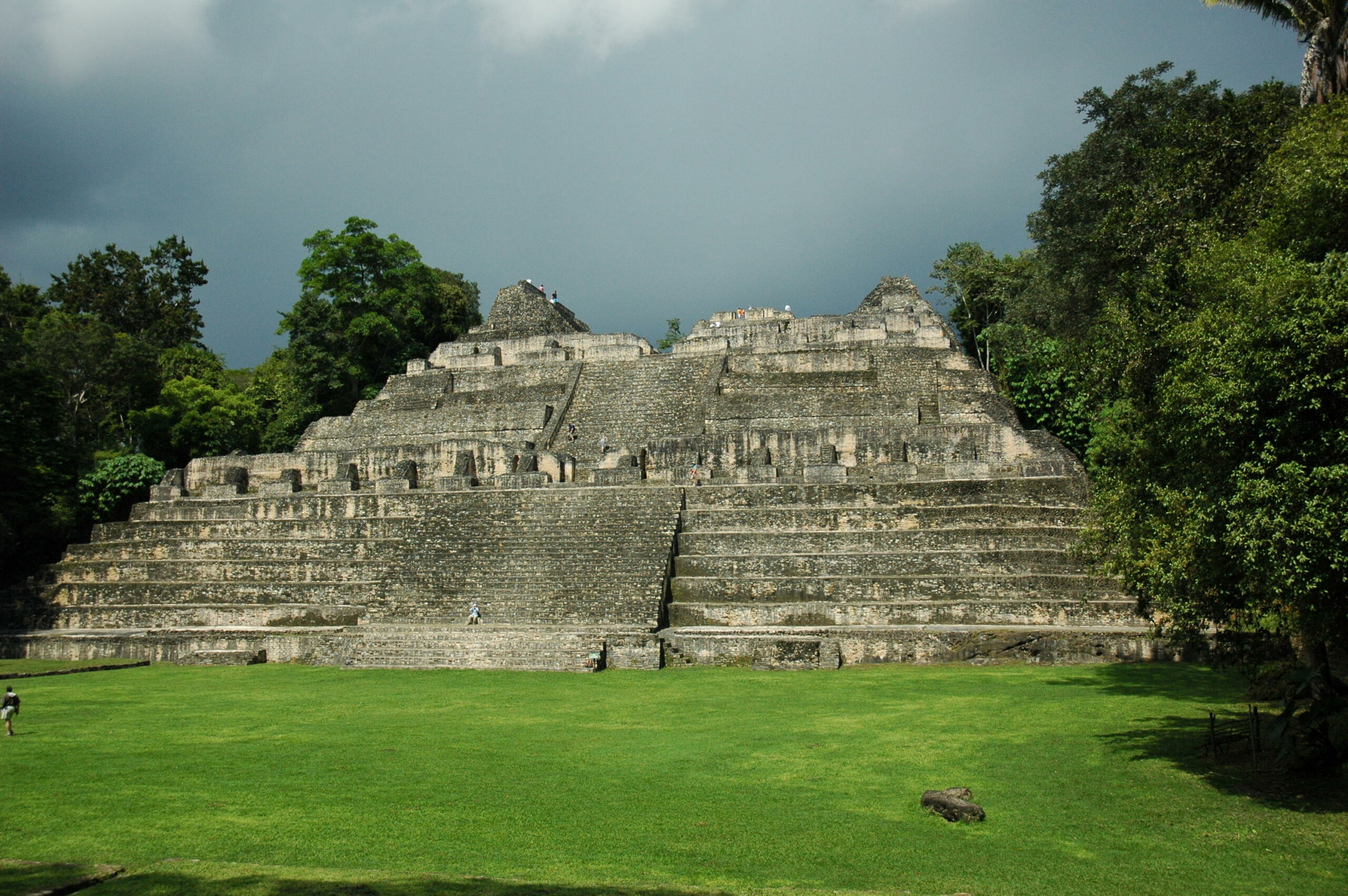 Caracol - The largest pyramid at Caracol, the Canaa,  (Maya for “sky place”) rises 140 feet and is the tallest man made structure in all of Belize
