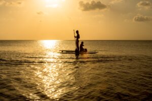 Belize: The ultimate Galentine’s Getaway Destination paddleboard